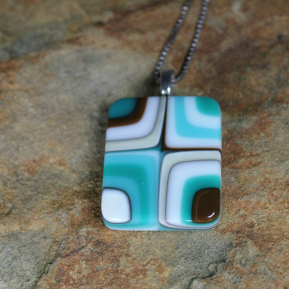 Colorful Glass Pendant - Picture 1 of 1